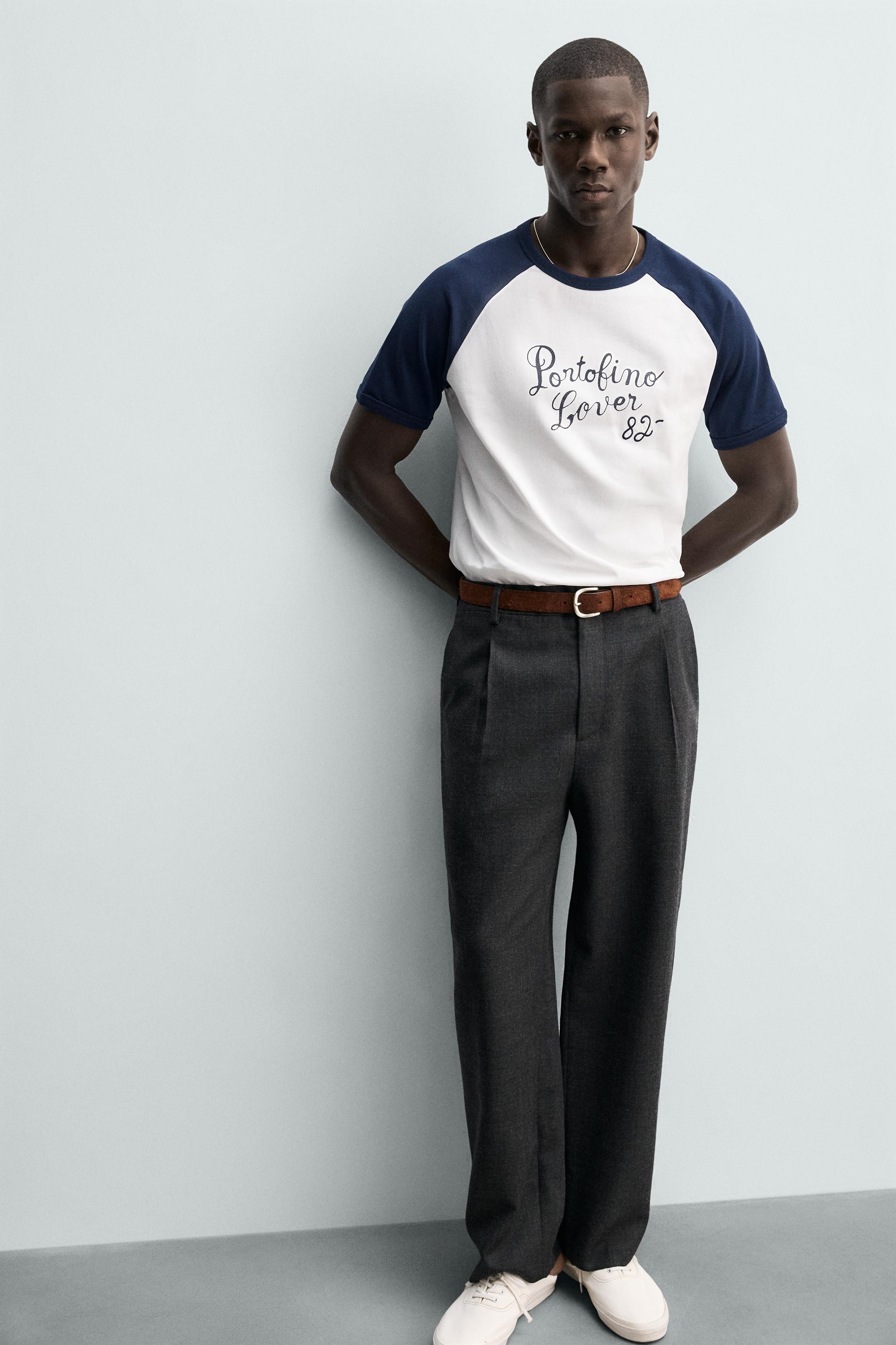COLORBLOCK PORTOFINO TEXT T-SHIRT
